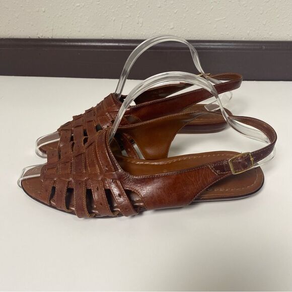 Vintage Life Stride Genuine Leather Huarache Syle Sandal Women's Size 8.5 - Picture 3 of 16